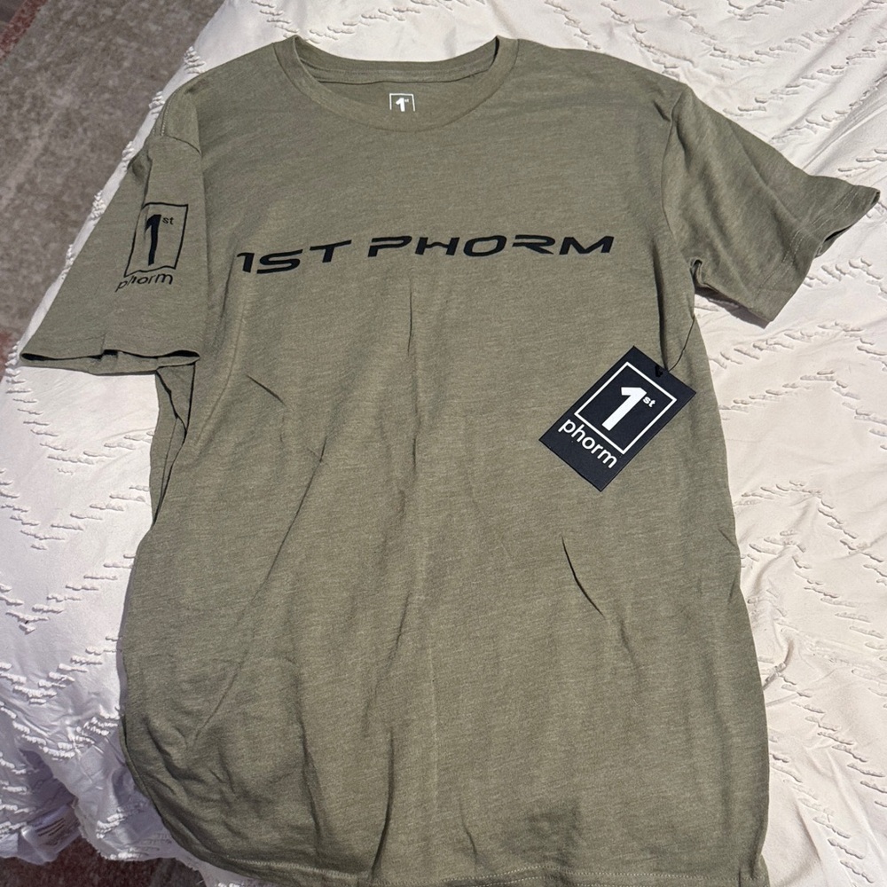 1st Phorm Olive Short Sleeve Men's Tee